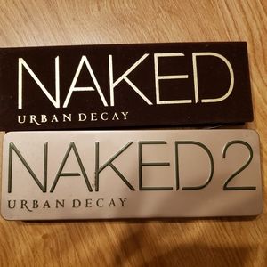 Urban Decay Naked 1 and 2 palettes